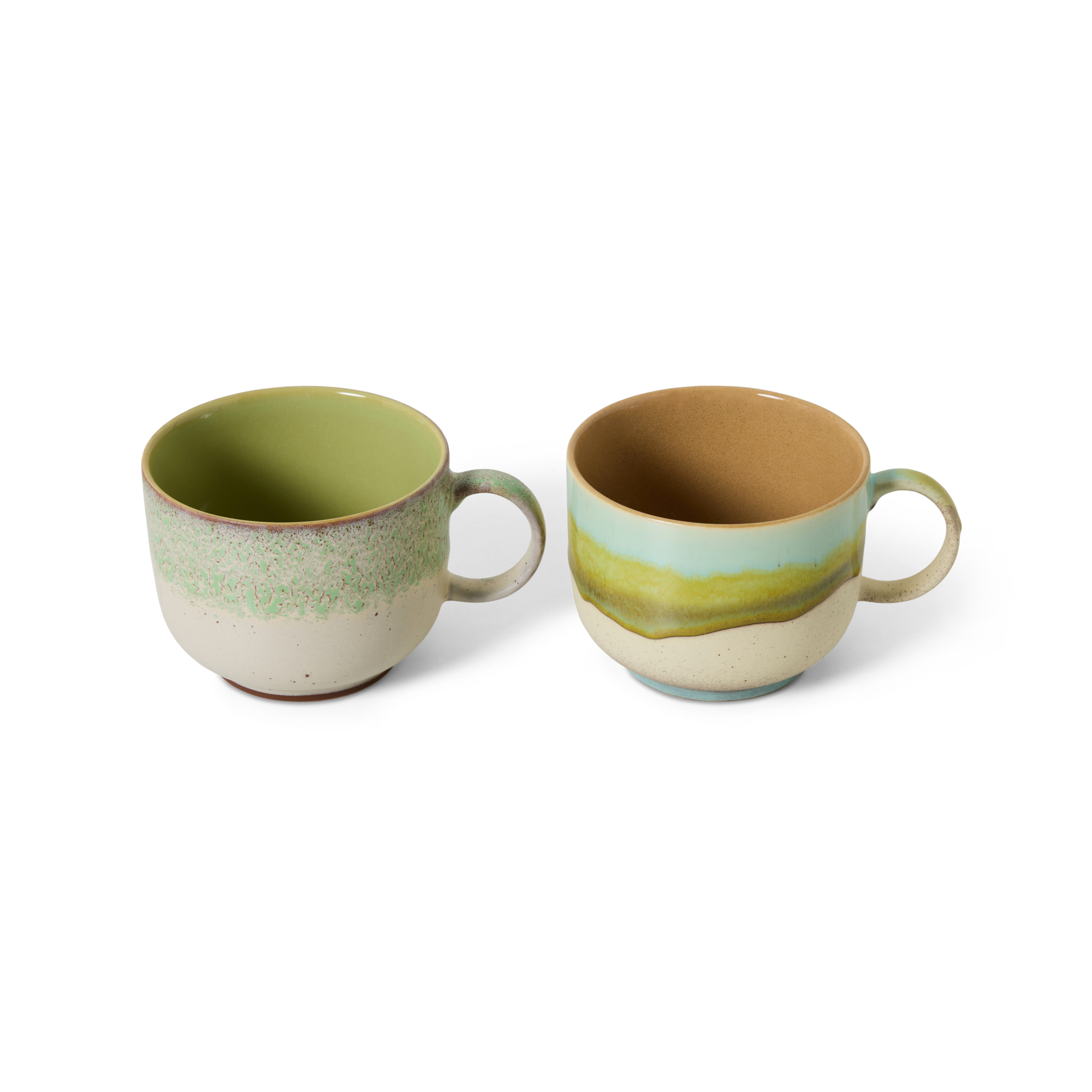 Servies 70's Ceramics thee mok Neo - set van 2