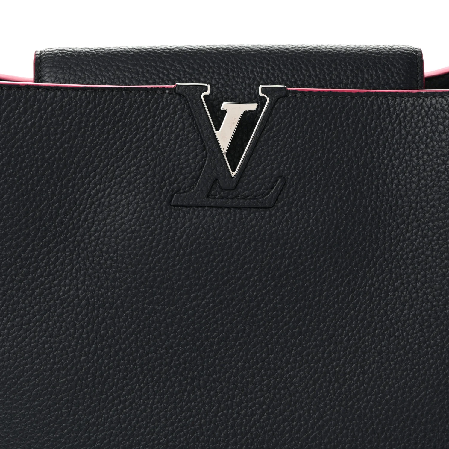Taurillon Capucines MM Cobalt Fuchsia - Top Club
