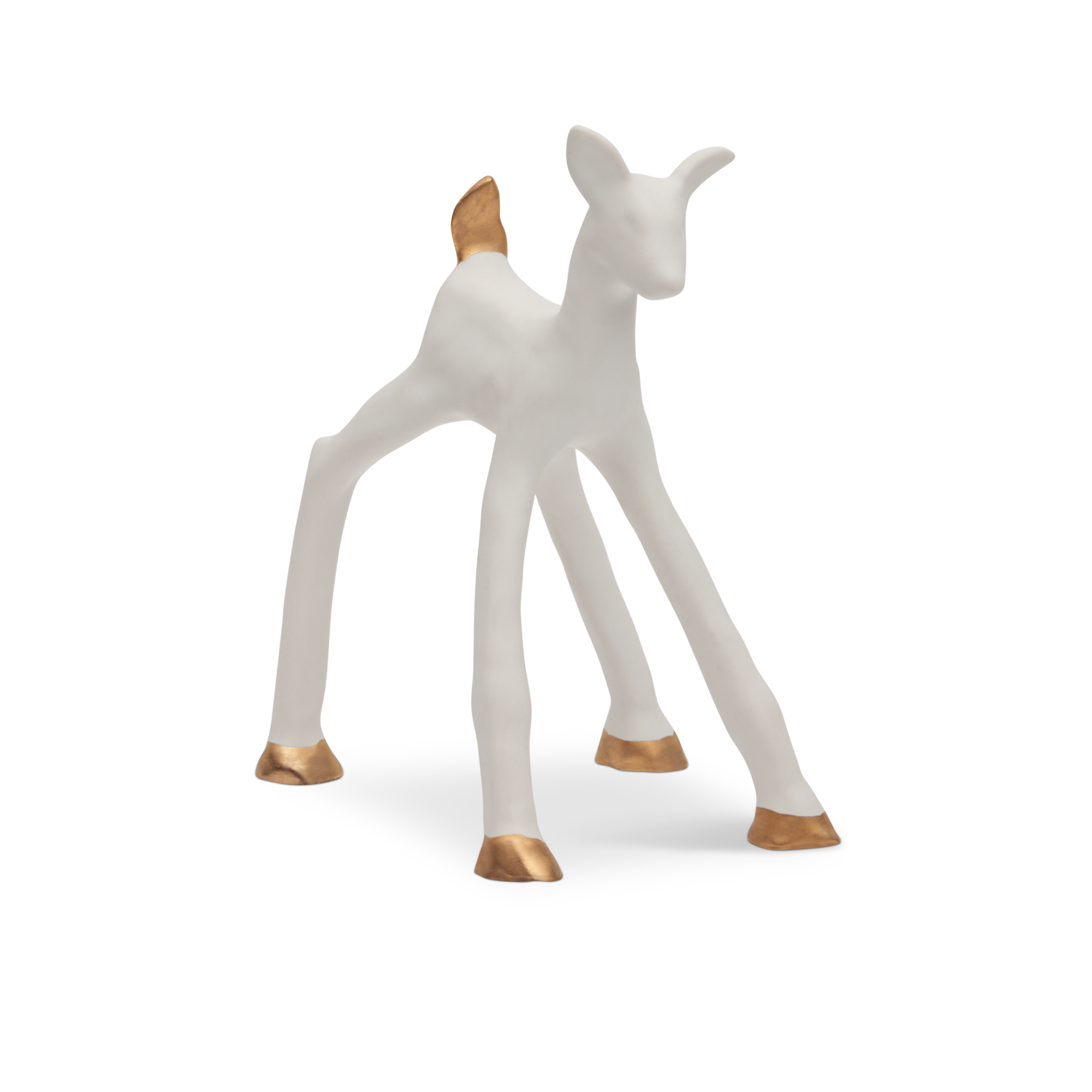Loods 5 Kunst keramiek Hertje Vixen Snowy White