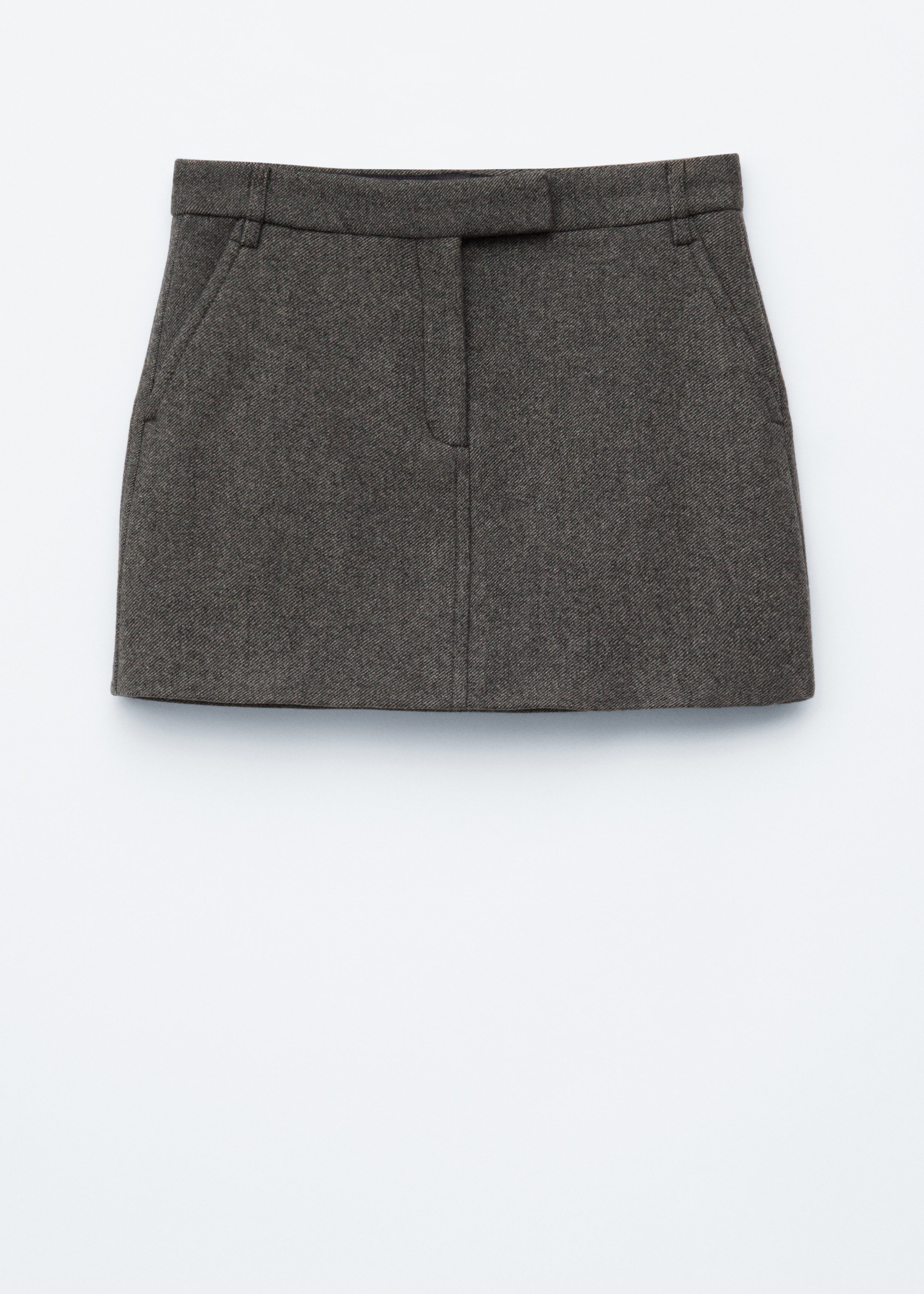 & Other Stories WOOL MINI SKIRT