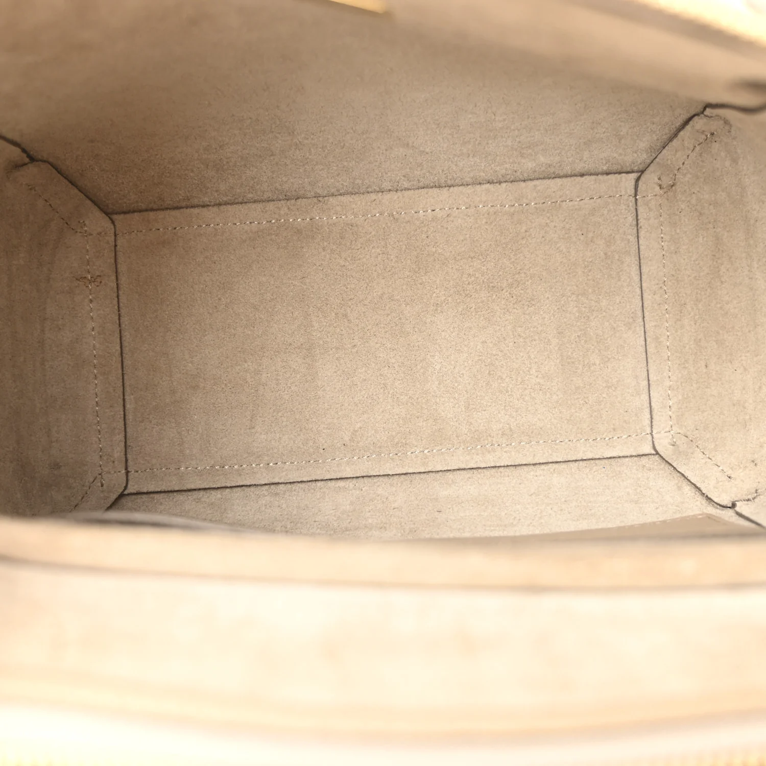 Grained Calfskin Micro Belt Bag Light Taupe - Top Club