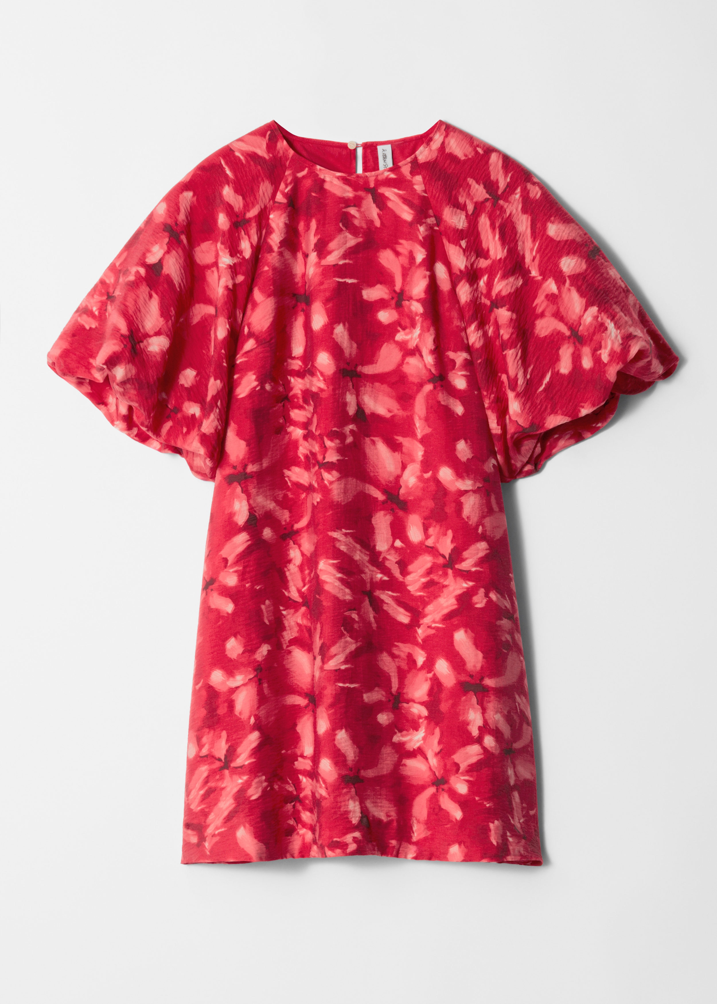 & Other Stories PUFF-SLEEVE MINI DRESS