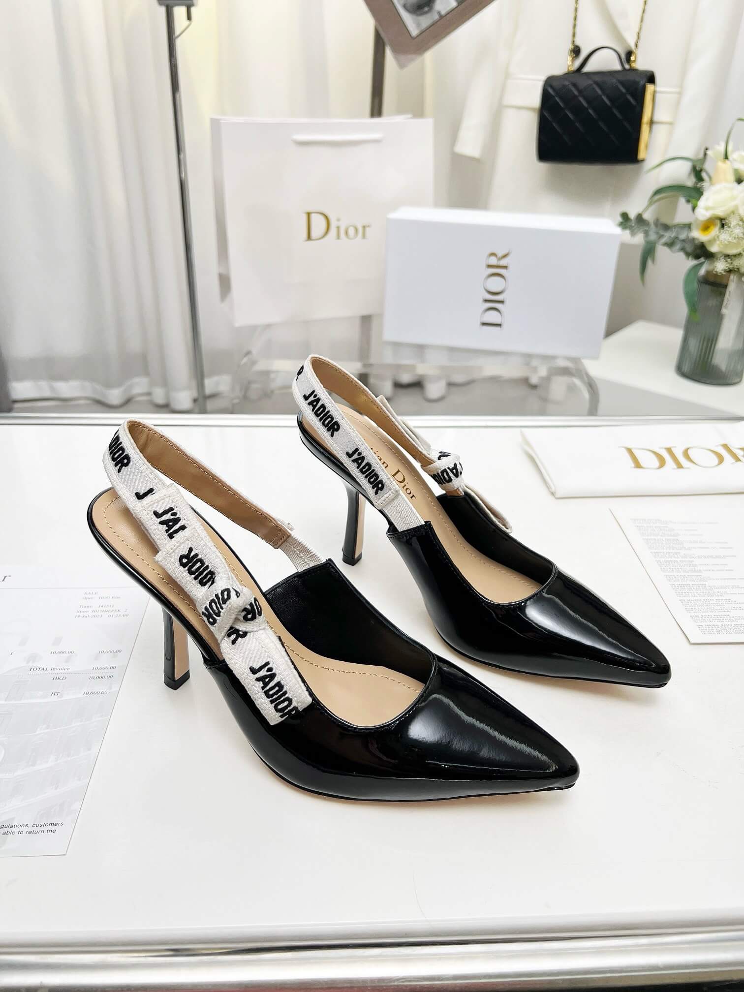 J Adior Slingback Pump - Top Club