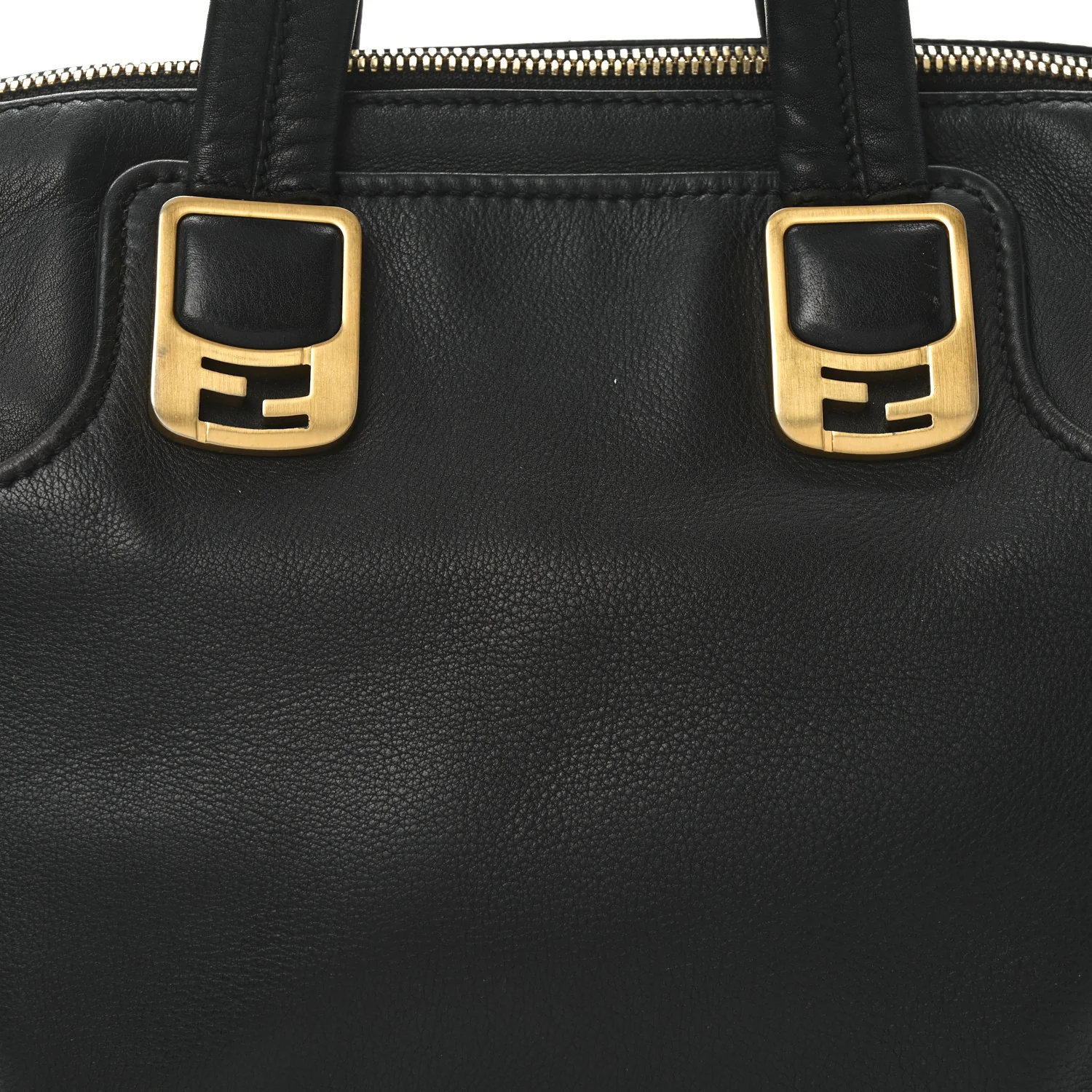 Vitello Dolce Marmol Large Chameleon Tote Black - Top Club