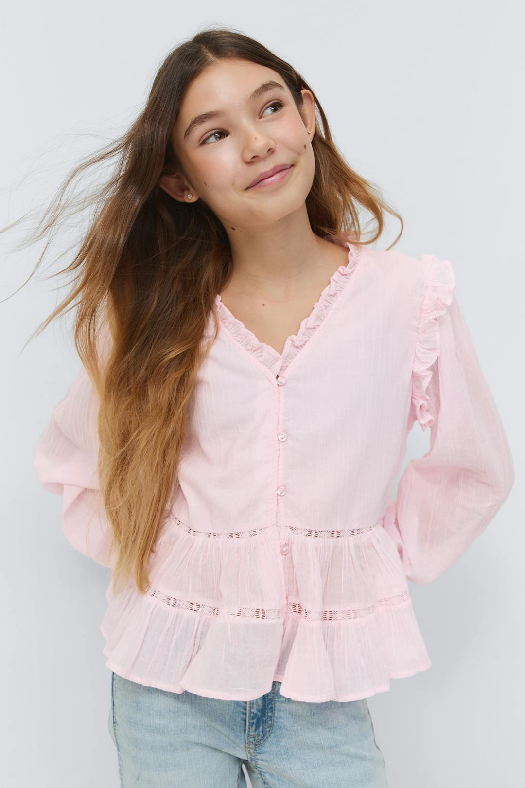 Gina Tricot y long sleeve blouse