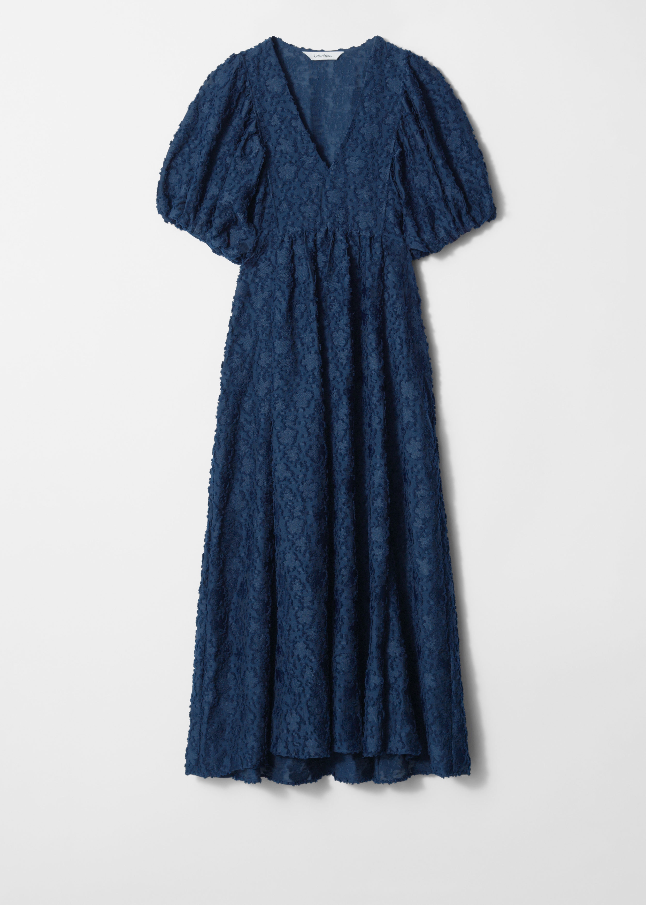 & Other Stories PUFF-SLEEVE MAXI DRESS
