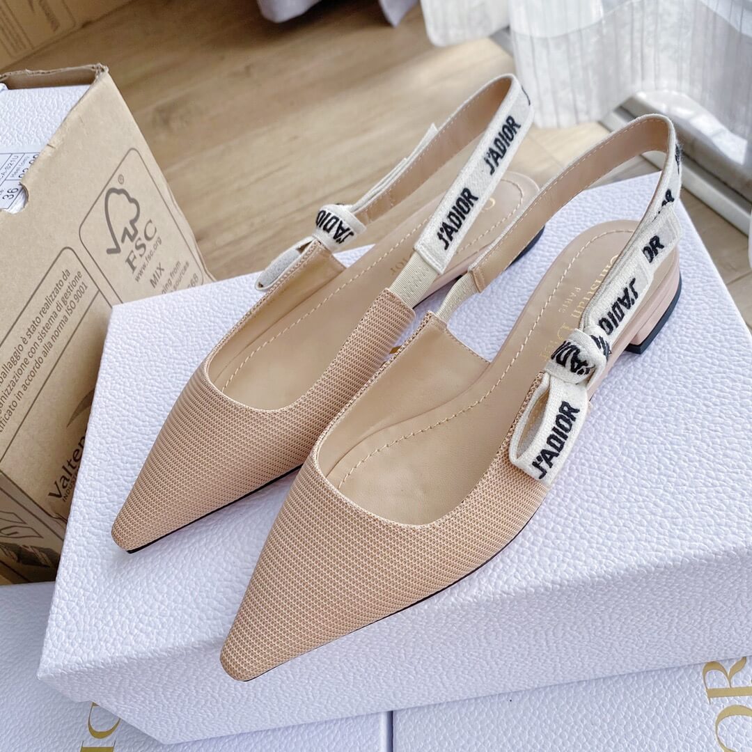 J Adior Slingback Flat