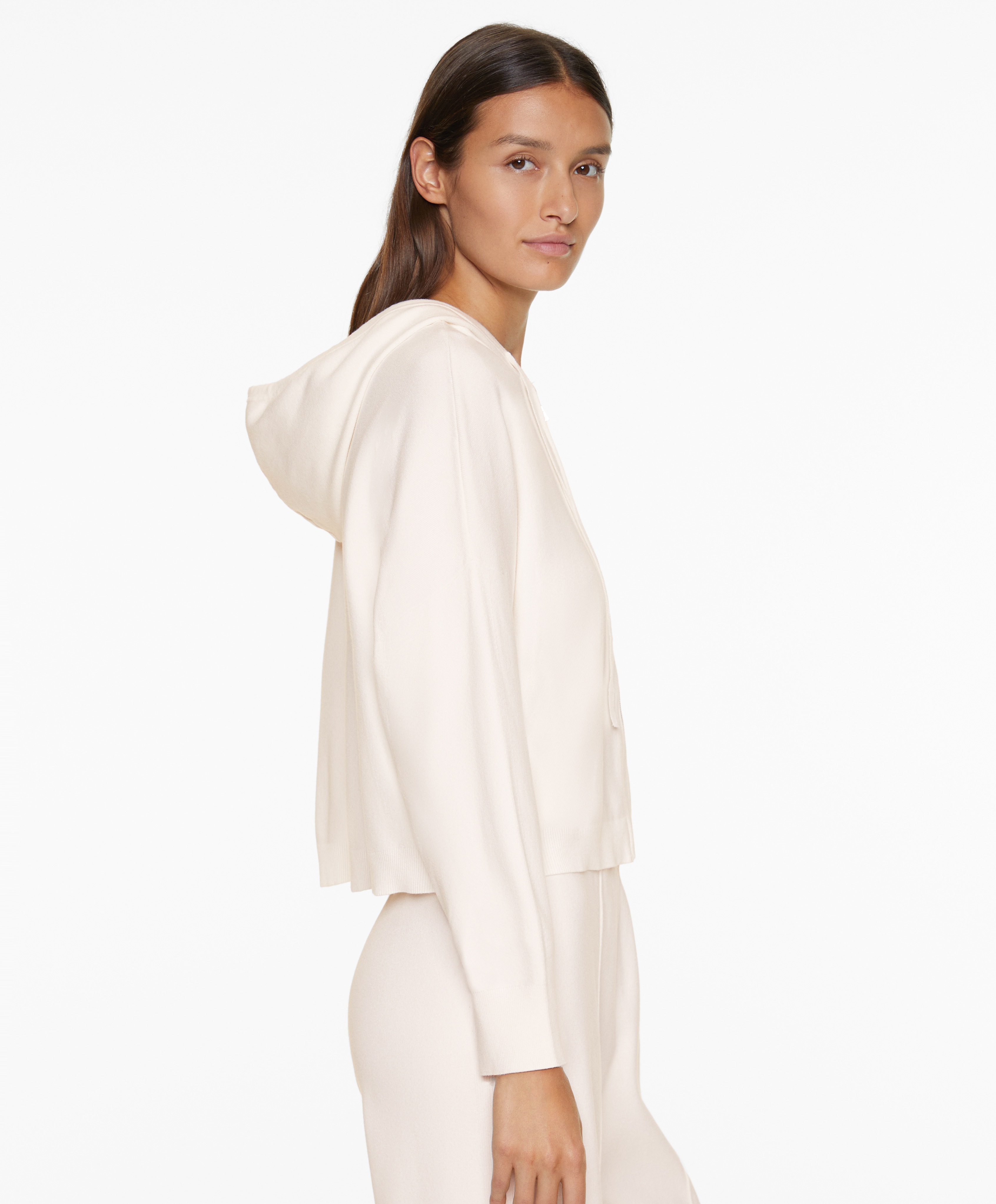 OYSHO Hooded knit sweatshirt