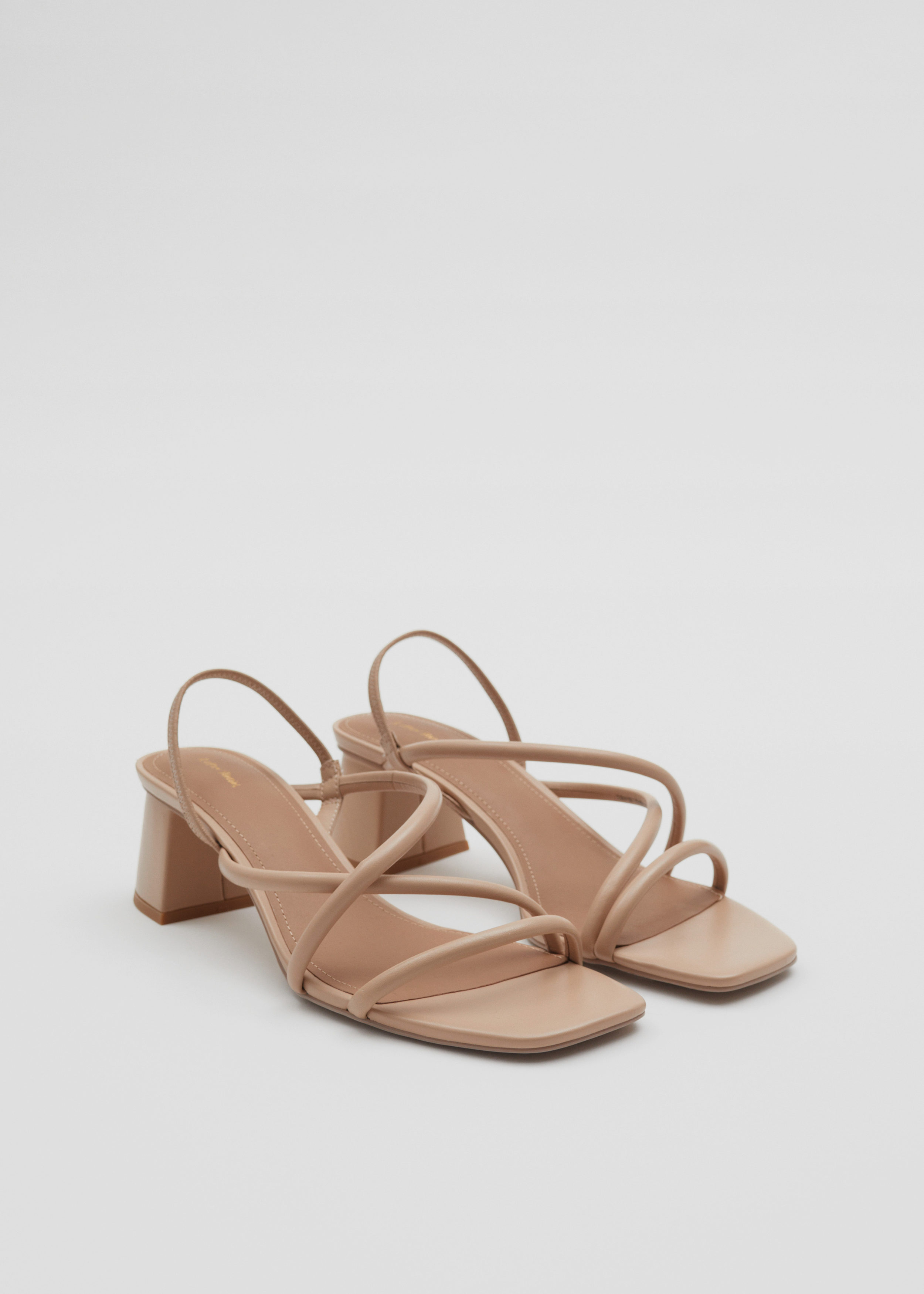& Other Stories STRAPPY BLOCK HEEL SANDALS