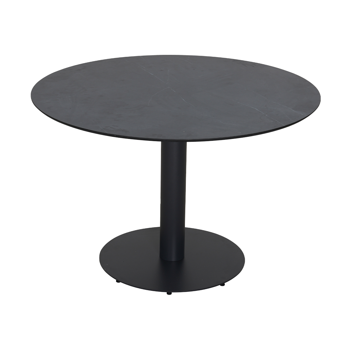 Tuintafel Sieb zwart Ø110 cm
