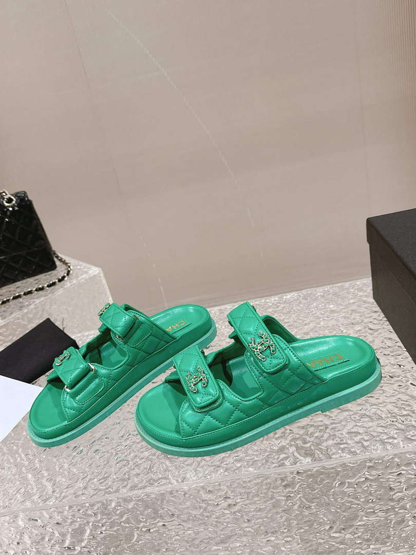 Chanel Women's Velcro sandals Fashion Shoes C93249 - Sneaker Replica Workshop
