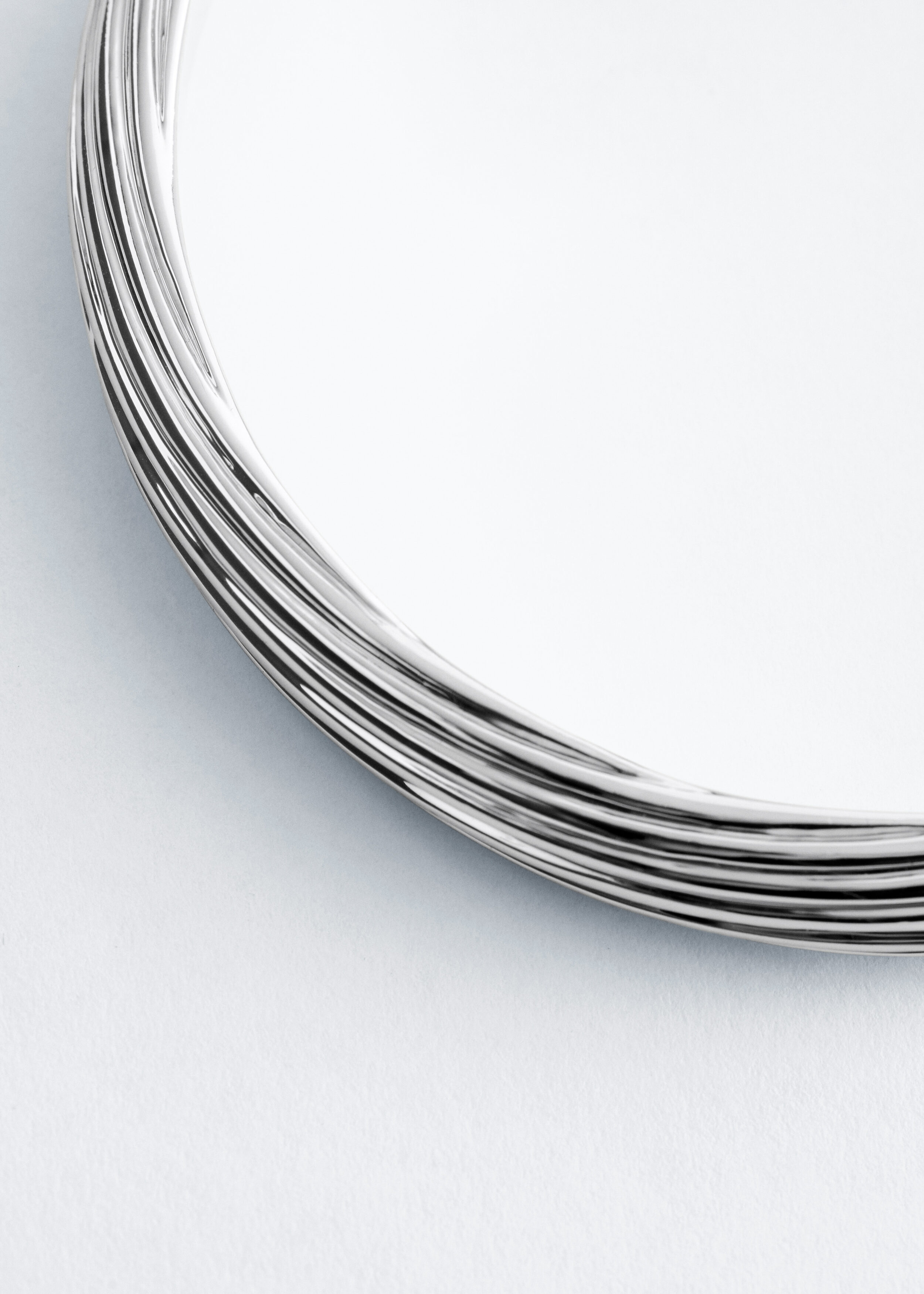 & Other Stories TEXTURED BANGLE BRACELET