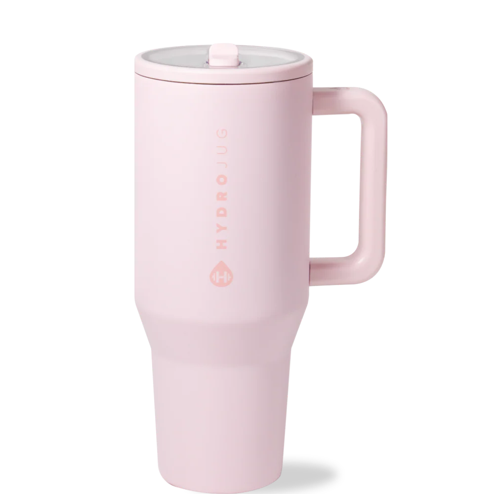 Traveler 32 oz FreeSip® Stainless Steel Water Bottle - Pink Sand