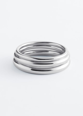 & Other Stories TUBULAR BANGLE SET