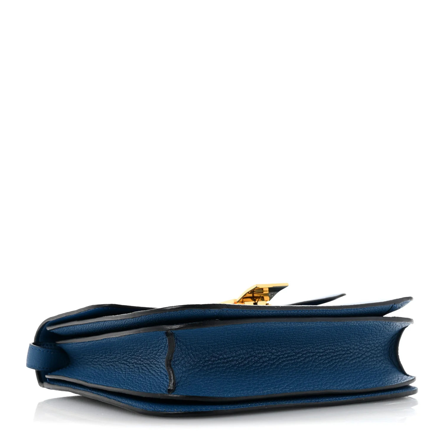 Goatskin Medium Classic Box Flap Bag Deepsea - Top Club