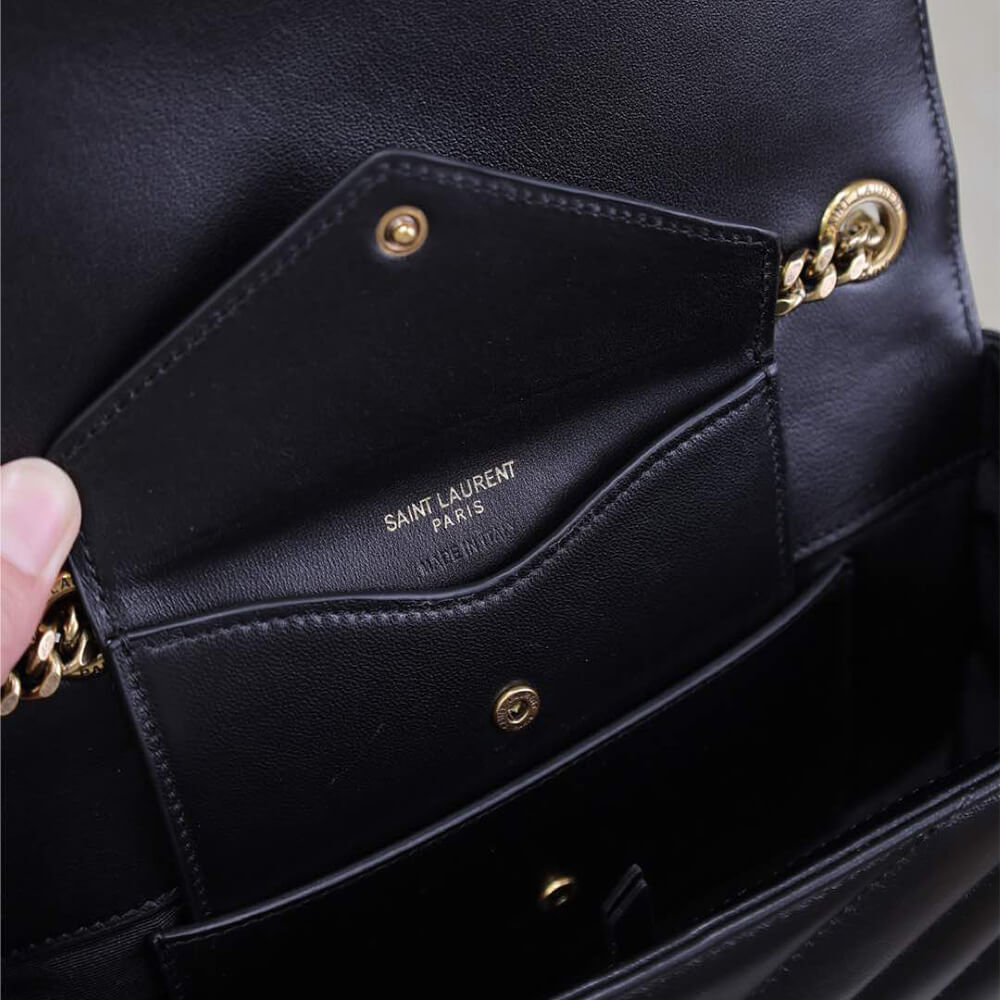 YSL LOULOU small in MATELASSE lambskin - Top Club