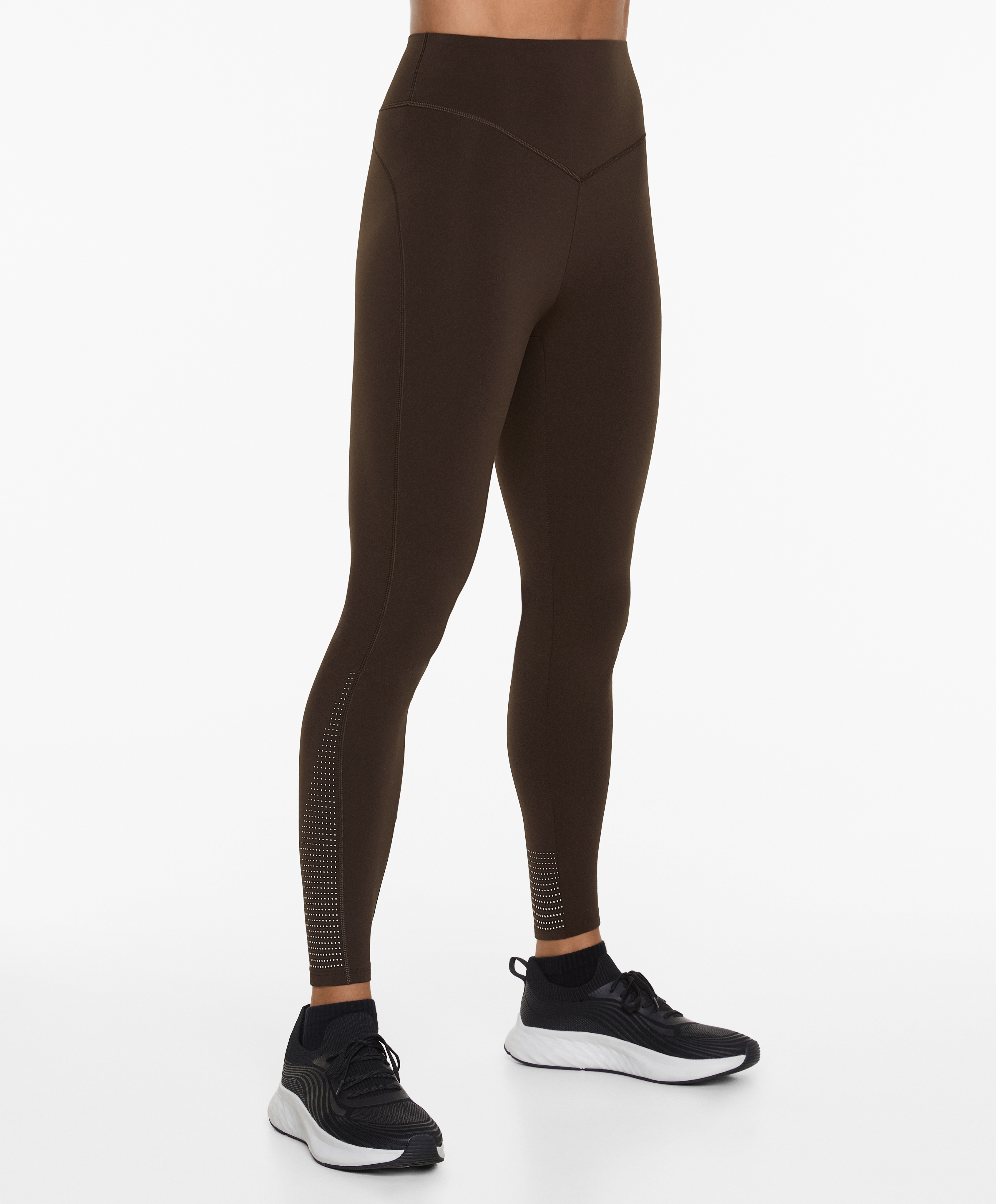OYSHO Compressive running high-rise 65cm ankle-length leggings