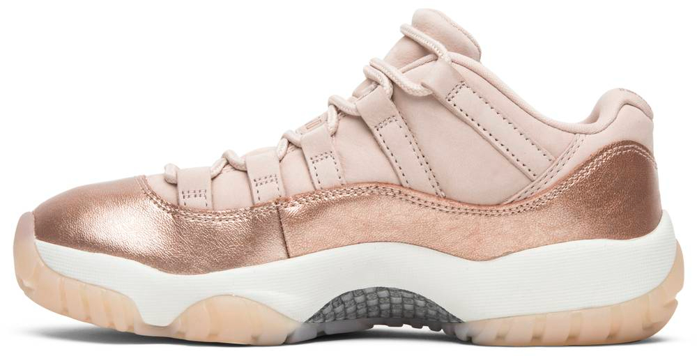 Wmns Air Jordan 11 Low  Rose Gold  AH7860-105 - Sneaker Replica Workshop