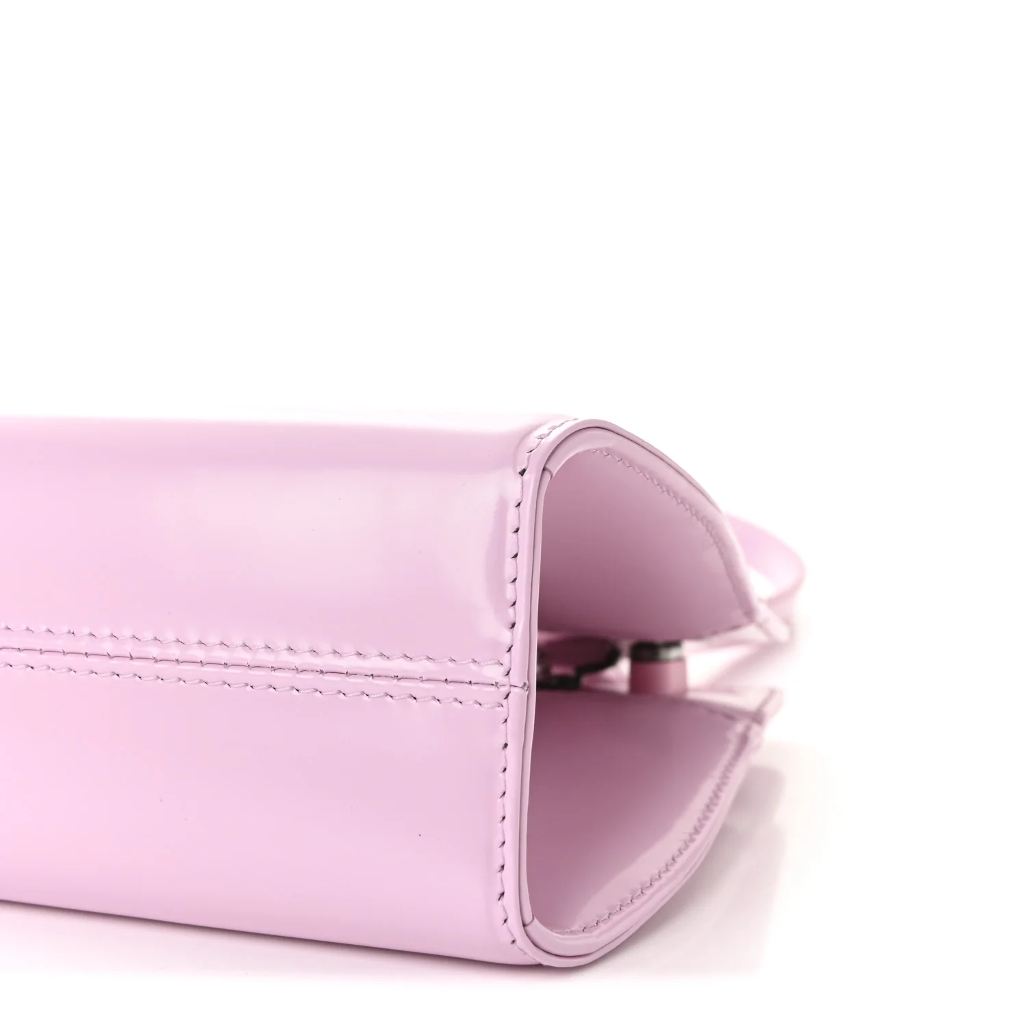 Brushed Calfskin Mini Wanda Top Handle Bag Bubble Gum - Top Club
