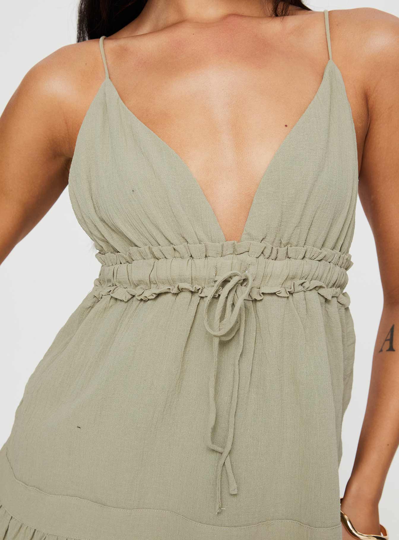 Dionne Mini Dress Olive