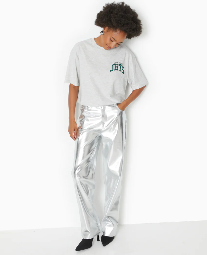 Pimkie T-shirt oversize avec print devant et dos