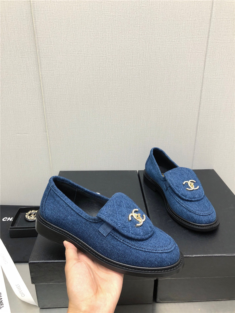 Chanel ankle Velcro logo color block shoes - Sneaker Replica Workshop