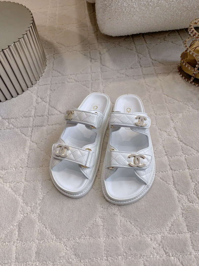Chanel Women's Velcro Sandals Fashion Shoes C93441 - Sneaker Replica Workshop