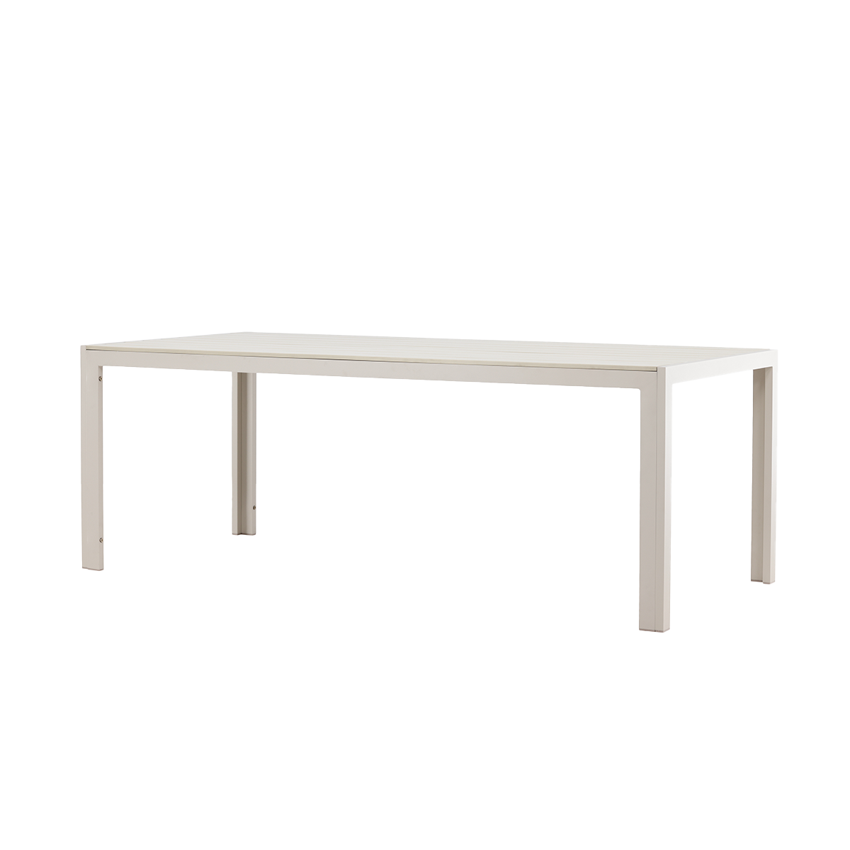 Tuin eettafel Joas Beige - 205 x 90 cm