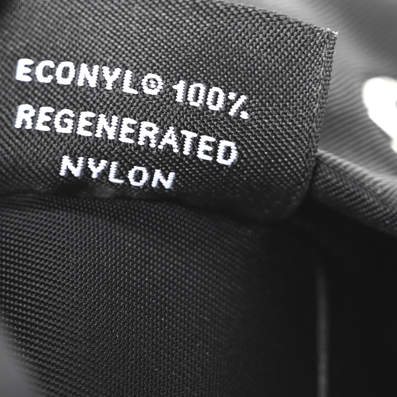 Nylon Brushed Calfskin Mini Sling Backpack  Black - Top Club