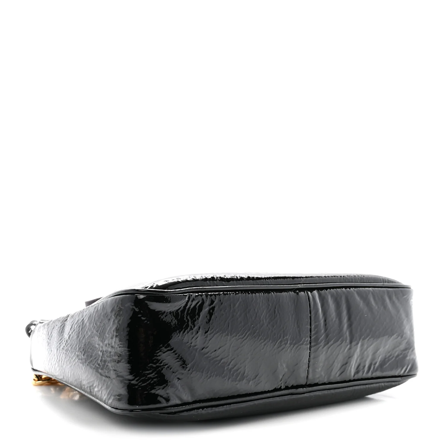 Patent Naplak Re-Edition 2005 Shoulder Bag Black - Top Club