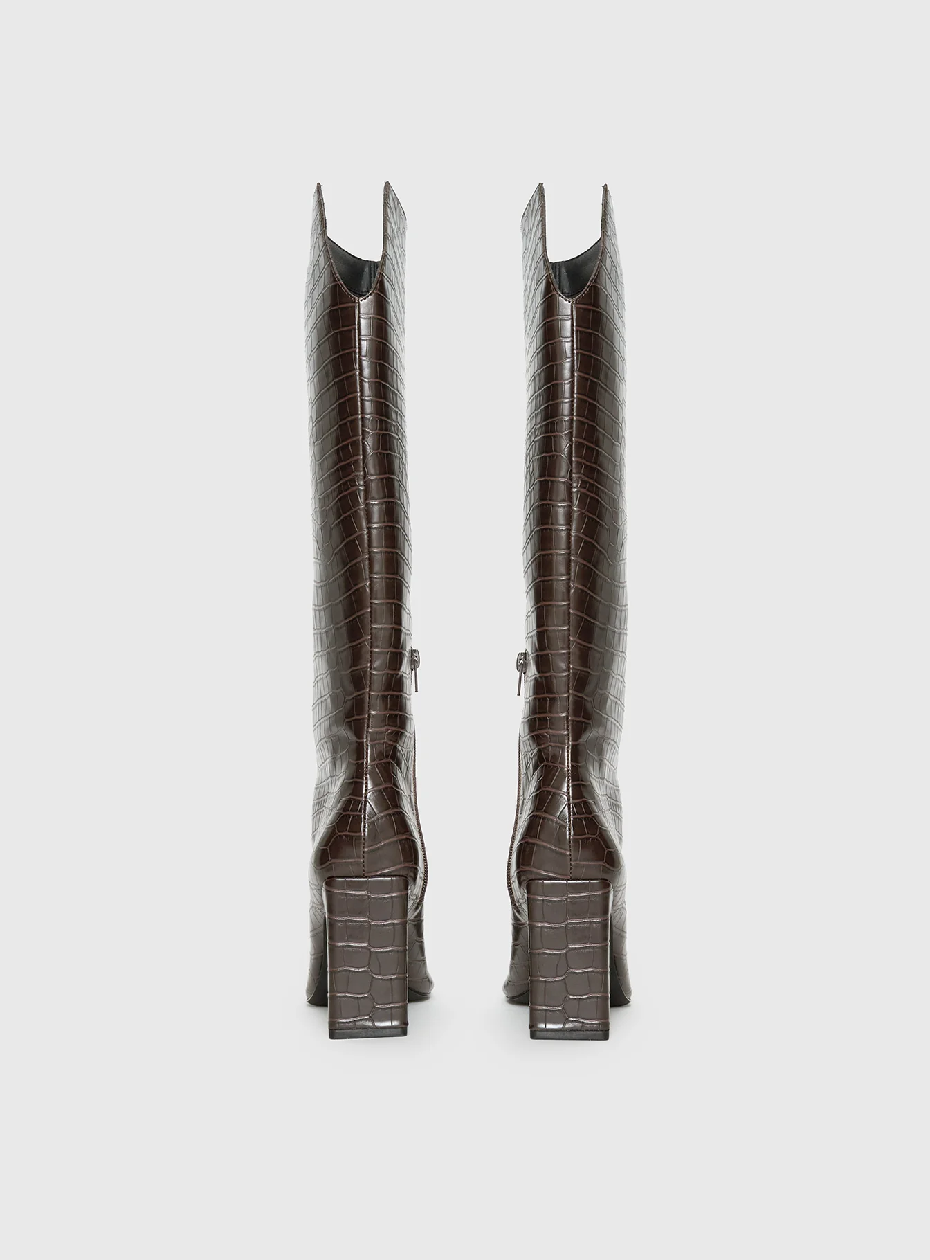 Good Judgement Knee High Boots Chocolate