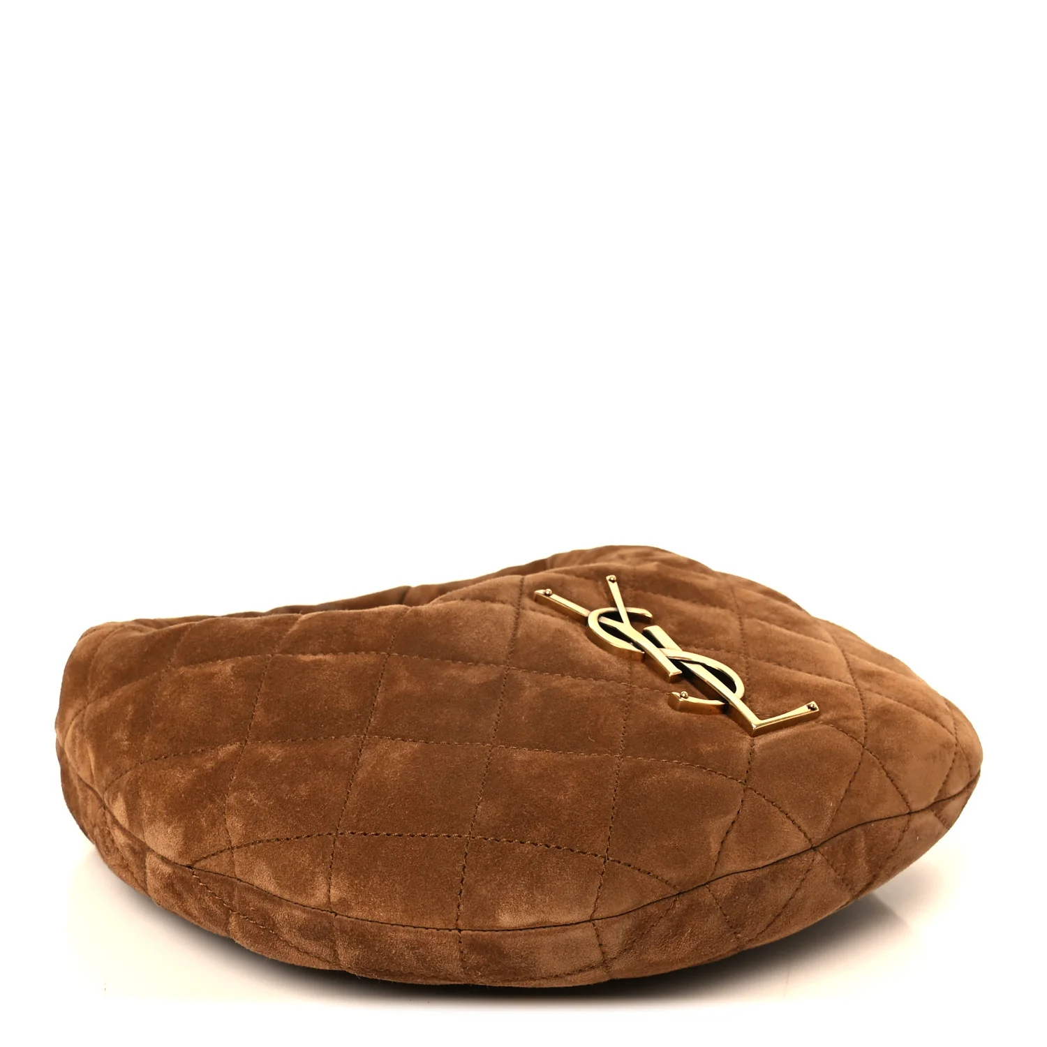 Suede Quilted Icarino Bag Cognac - Top Club