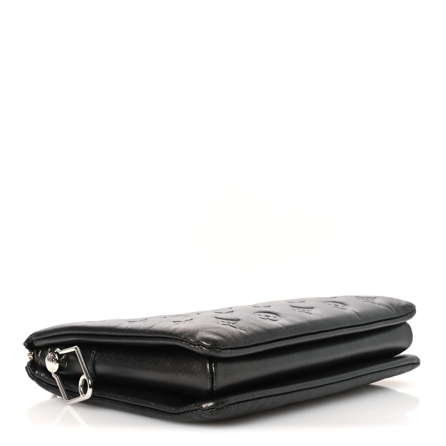 Lambskin Embossed Monogram Coussin PM Anthracite - Top Club