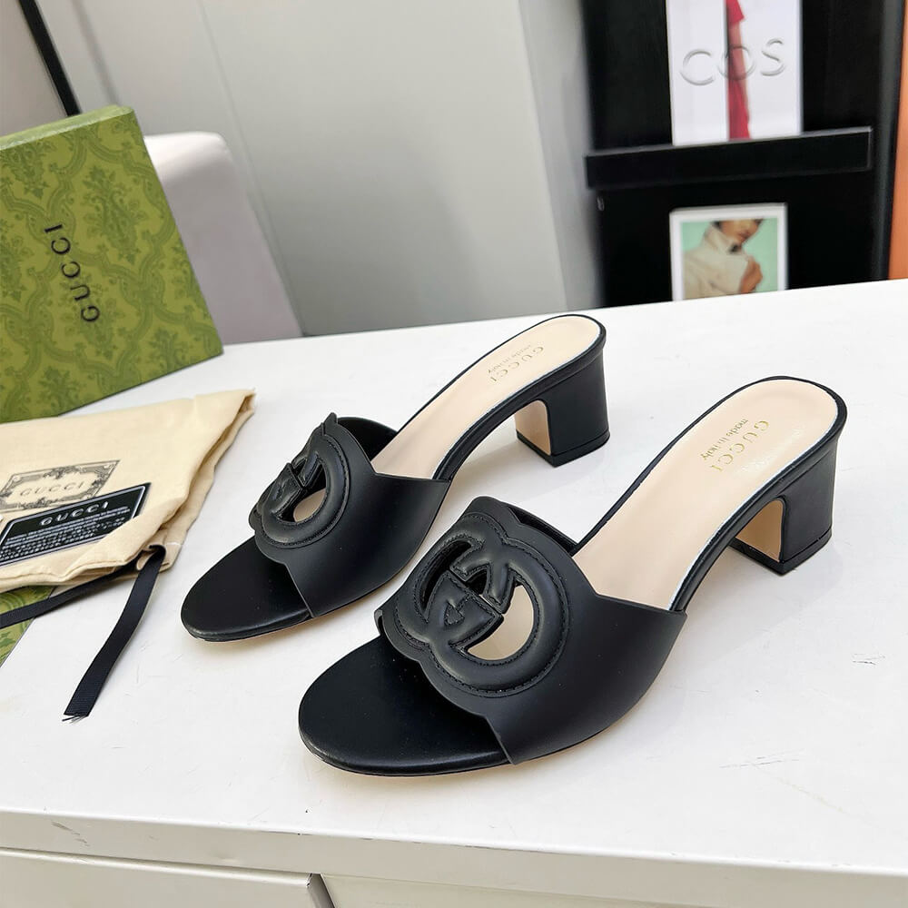GUCCI Women s Interlocking G slide sandal - Top Club