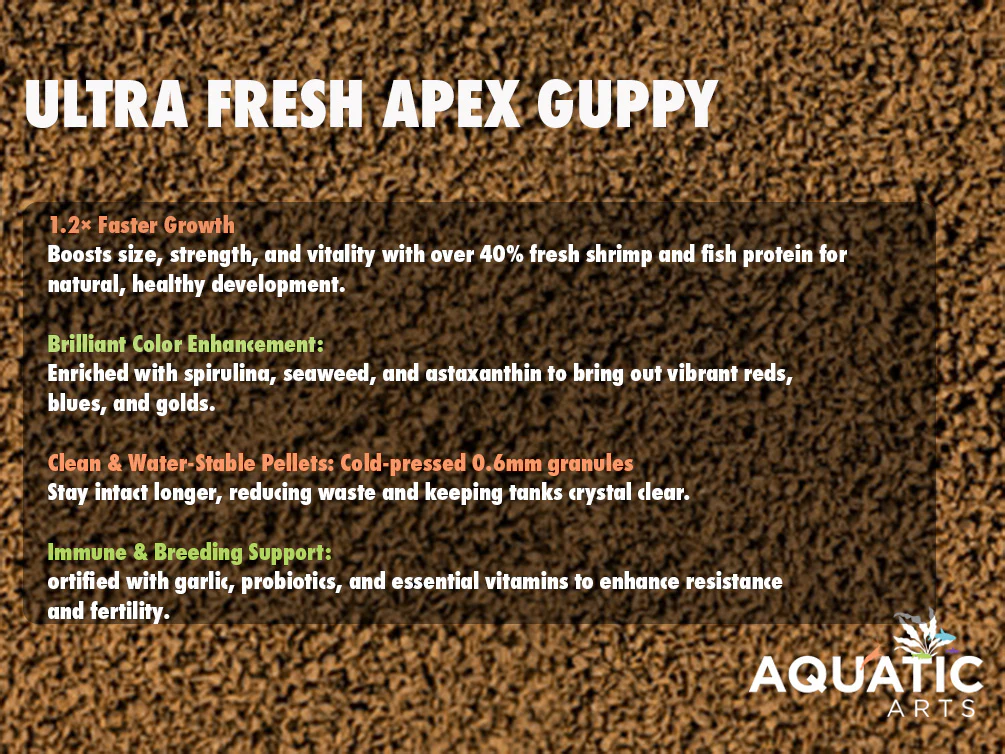 Ultra Fresh APEX Guppy (1.2x Growth Improvement)