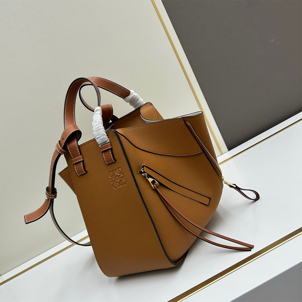 Small Hammock bag in soft grained calfskin - Top Club