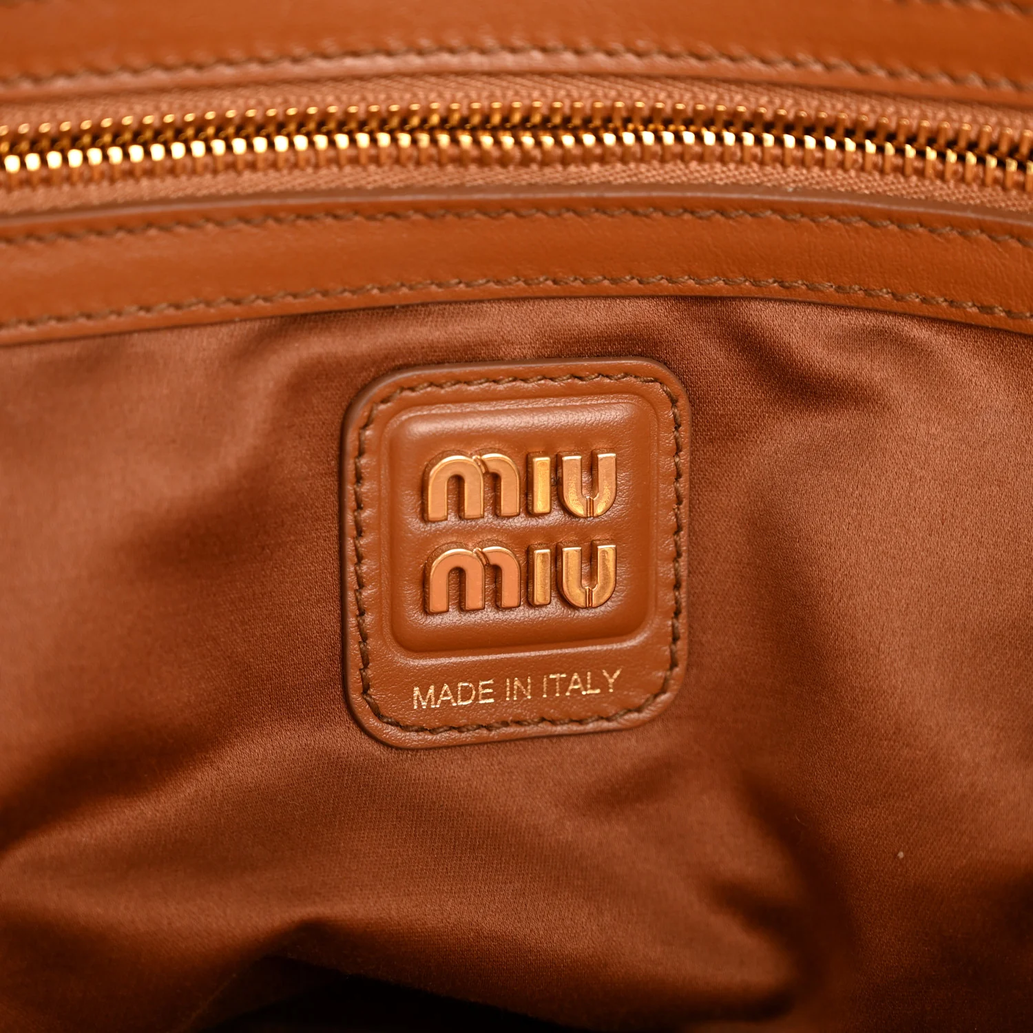 Soft Calf Softy Large Beau Top Handle Bag Cognac - Top Club