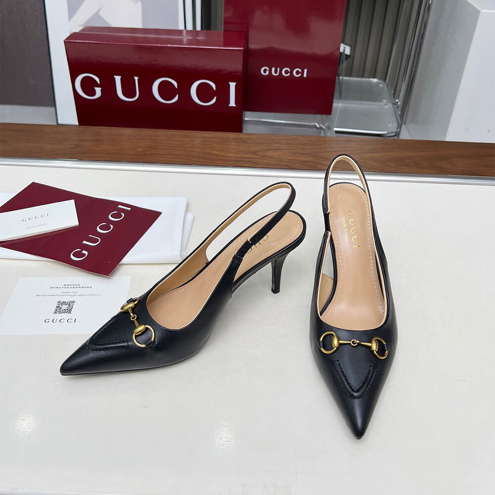 Gucci Women s slingback pump with Horsebit - Top Club