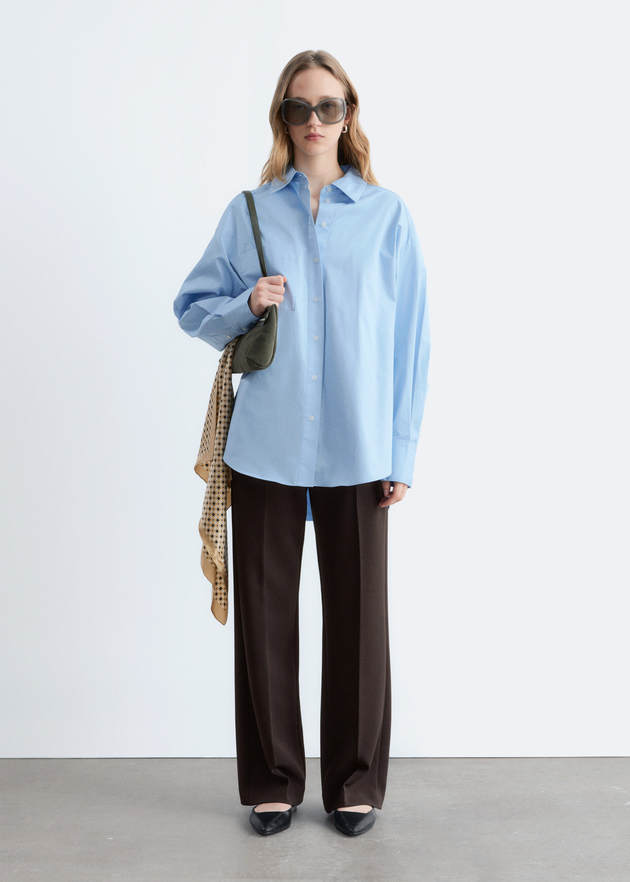 & Other Stories STRAIGHT PRESS-CREASE TROUSERS