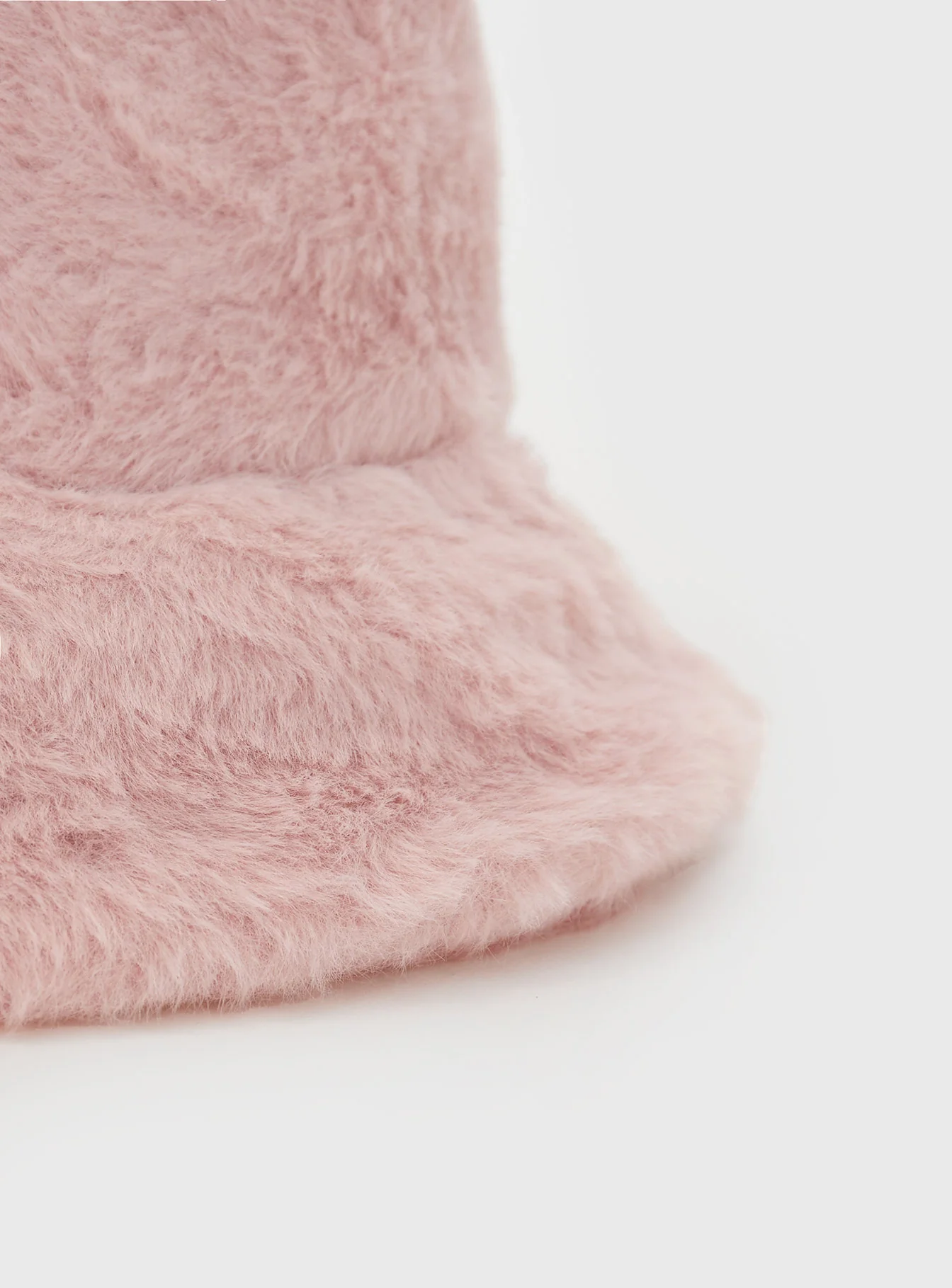 Theo Plush Bucket Hat Blush