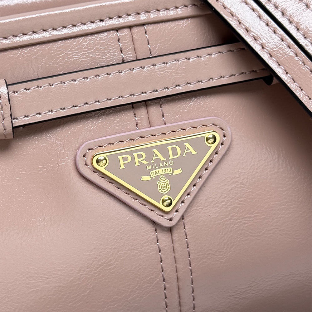 Prada Bonnie small leather shoulder bag(HIGH-END GRADE) - Top Club