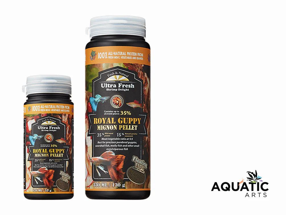 Ultra Fresh Royal Guppy Mignon Pellets – Shrimp Delight Formula