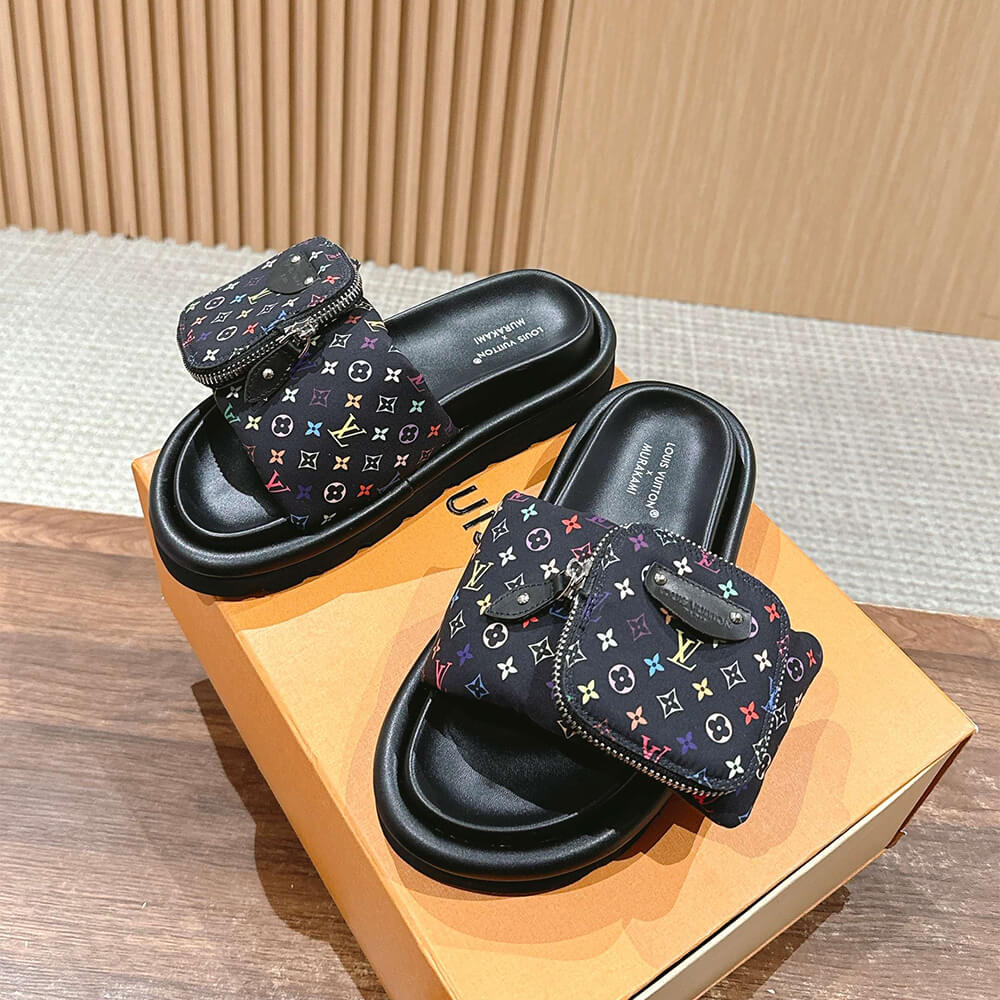LV x TM Pool Pillow Flat Comfort Mule - Top Club