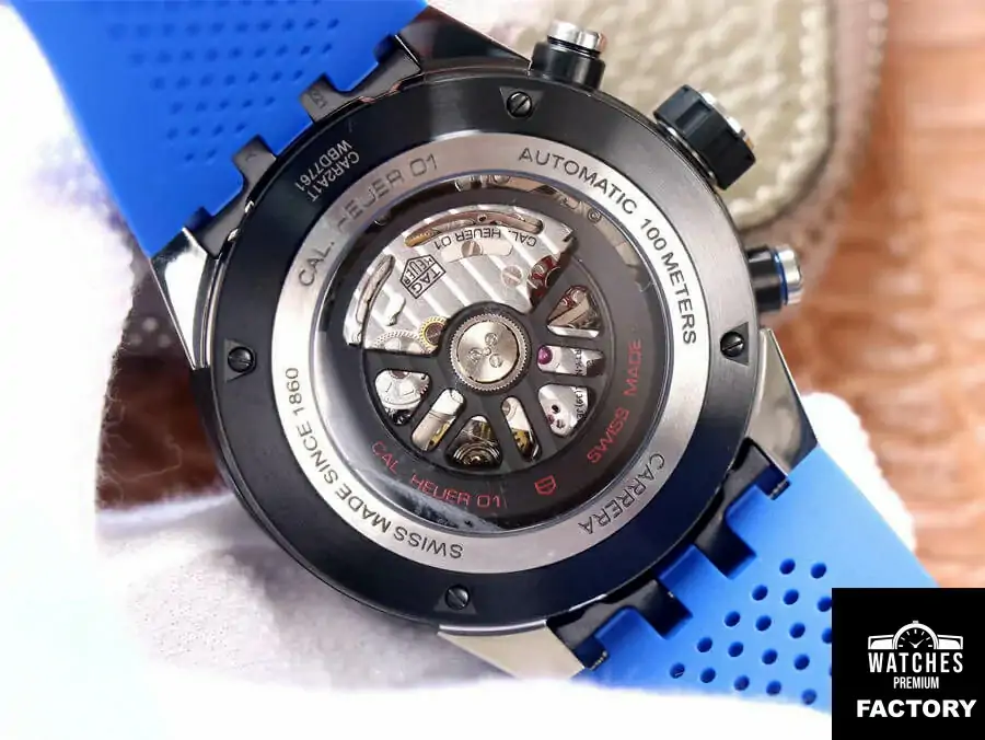 TAG Heuer Carrera CAR2A1T.FT6052 XF Factory Blue Strap