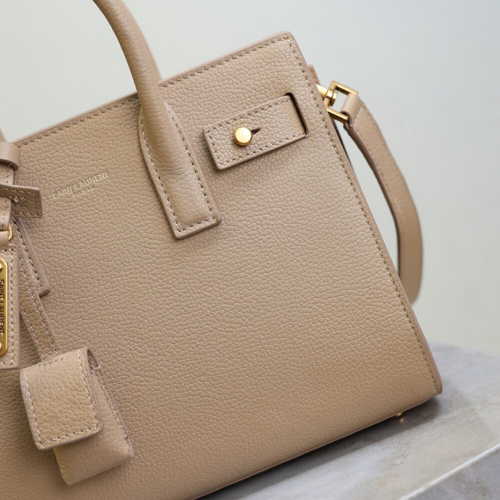 YSL SAC DE JOUR IN SMOOTH LEATHER   NANO(HIGH-END GRADE) - Top Club