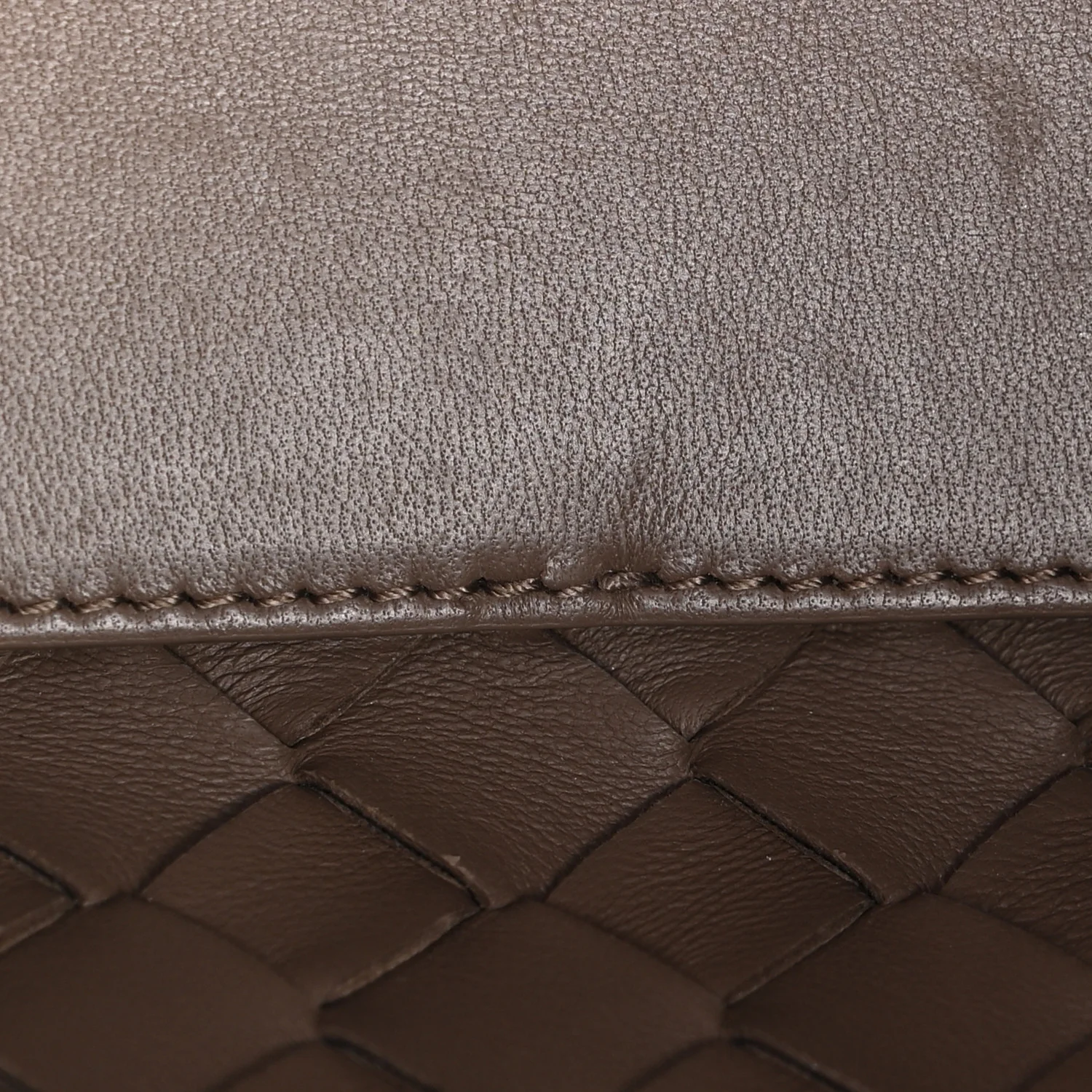 Nappa Intrecciato Small Andiamo Shoulder Bag Pinecone - Top Club