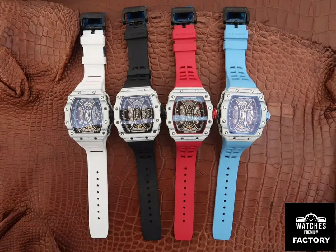 Richard Mille RM53-01 KV Factory Rubber Strap
