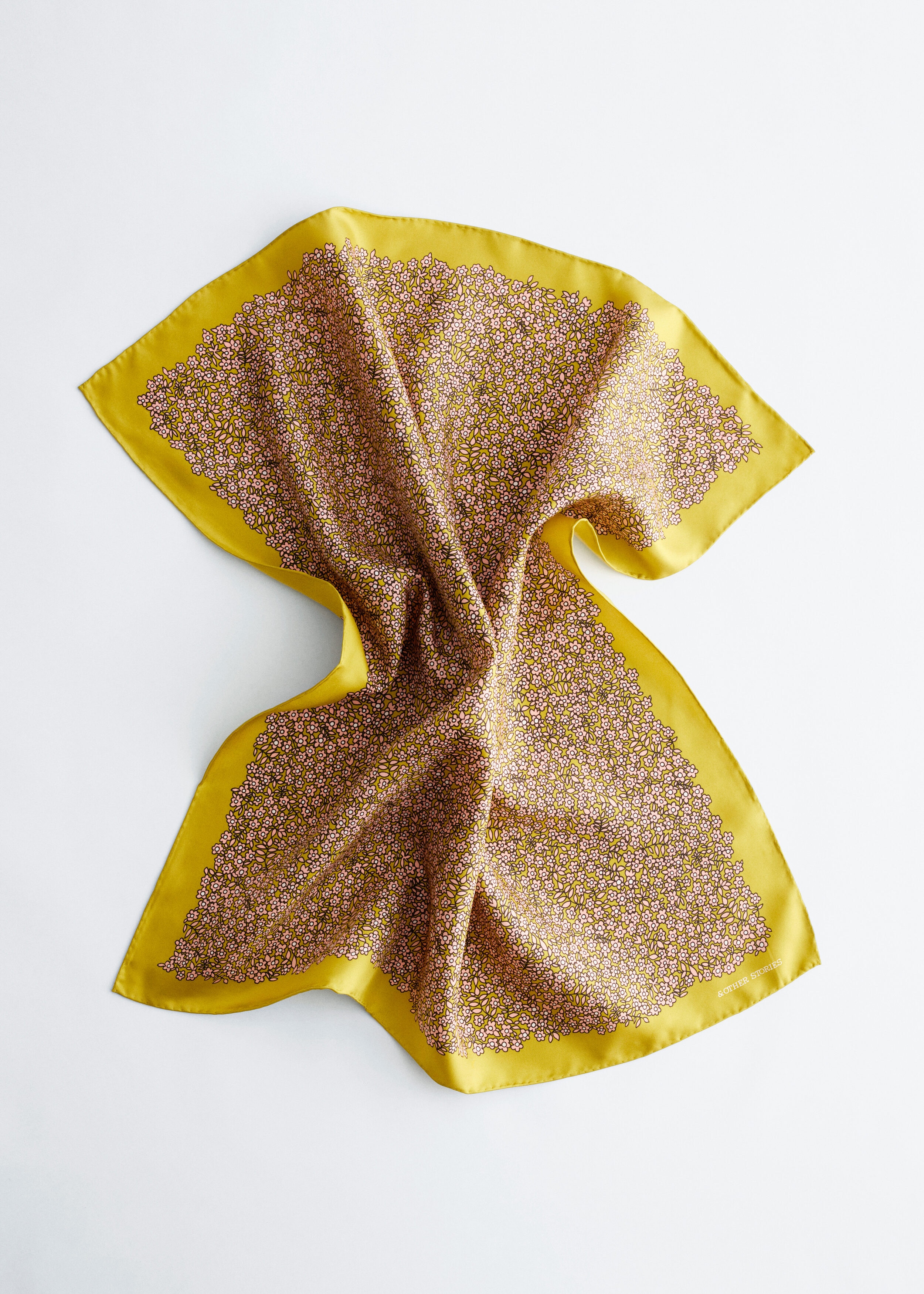 & Other Stories PRINTED SILK SCARF