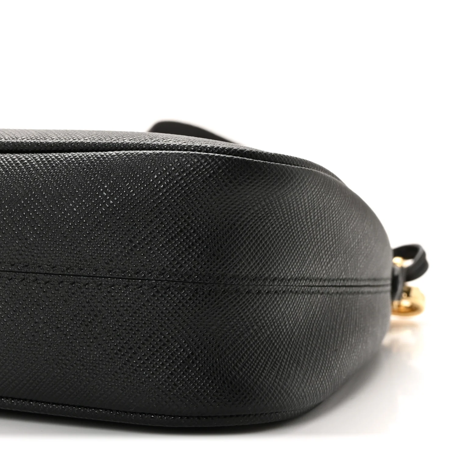 Saffiano Lux Re-Edition 2005 Shoulder Bag Black - Top Club