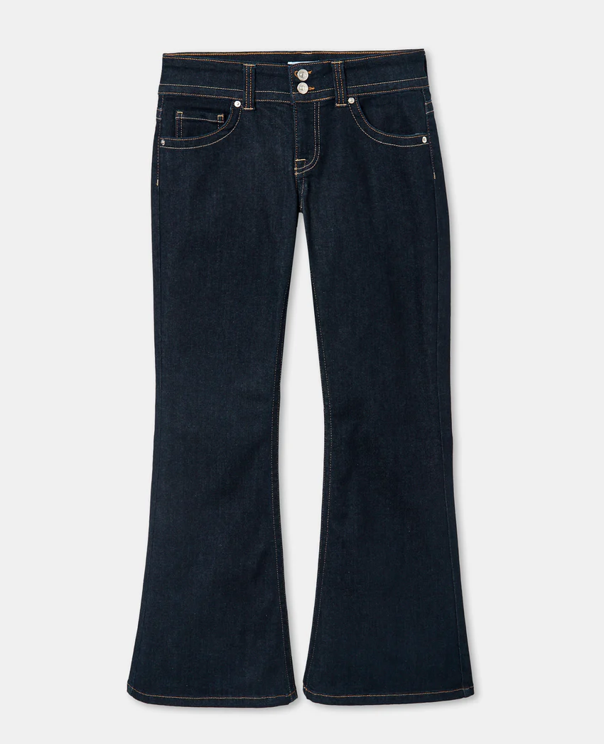 Pimkie Jean flare taille basse avec 2 boutons